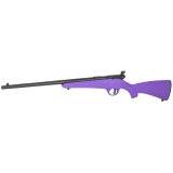 Rascal Single Shot Youth .22 LR/Long/Short 16.1 Inch Blued Barrel Synthetic Stock Purple Finish
