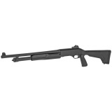 Stevens 320 Security Pump 20 Gauge 3 Inch Chamber 18.5 Inch Barrel Blue Finish Ghost Ring Sight Black Synthetic Stock With Pistol Grip 5 Round