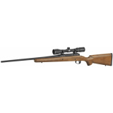AxisII XP .243 Winchester 22 Inch Barrel Matte Blue Finish Hardwood Stock 4 Rounds Includes 3-9x40mm Kaspa Riflescope