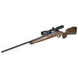 Axis II XP Hardwood, Bolt Action Rifle, 223 Remington, 22" Barrel, Matte Finish, Black, Hardwood Stock, 1 Magazine, 4 Rounds, Includes 3-9x40 Scope 32257