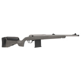 110 Ridge Hunter, Bolt Action Rifle, 308 Winchester, 18" Barrel, Threaded, Matte Finish, Stainless Steel, Synthetic Flat Dark Gray Trophy Stock, Iron Sights, 10 Rounds, 1 Magazine, Left Hand 32509