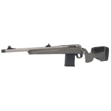 110 Ridge Hunter, Bolt Action Rifle, 308 Winchester, 18" Barrel, Threaded, Matte Finish, Stainless Steel, Synthetic Flat Dark Gray Trophy Stock, Iron Sights, 10 Rounds, 1 Magazine, Left Hand 32509
