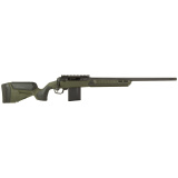 110 Core Predator, Bolt Action Rifle, 204 Ruger, 22" Straight Fluted Barrel, Threaded, Cerakote Finish, Black Ink, Hunter Green Synthetic Stock, 10 Rounds, 1 Magazine 32630