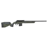 110 Core Predator, Bolt Action Rifle, 6MM ARC, 22" Straight Fluted Barrel, Threaded, Cerakote Finish, Black Ink, Hunter Green Synthetic Stock, 10 Rounds, 1 Magazine 32635