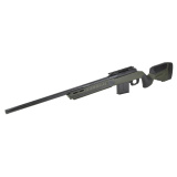 110 Core Predator, Bolt Action Rifle, 6MM ARC, 22" Straight Fluted Barrel, Threaded, Cerakote Finish, Black Ink, Hunter Green Synthetic Stock, 10 Rounds, 1 Magazine 32635