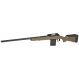 110 Core Tactical, Bolt-Action Rifle, 6MM Creedmoor, 20" Straight Fluted and Threaded Barrel, Platinum Cerakote Finish, Coyote Tan, Synthetic Stock, AccuTrugger, 10 Rounds, 1 Magazine, Right Hand 32670