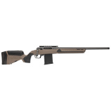 110 Core Tactical, Bolt-Action Rifle, 6.5 Creedmoor, 20" Straight Fluted and Threaded Barrel, Platinum Cerakote Finish, Coyote Tan, Synthetic Stock, AccuTrigger, 10 Rounds, 1 Magazine, Right Hand 32671