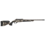 110 Core Hunter Pro, Bolt-Action Rifle, 22 Creedmoor, 24" Fluted Threaded Barrel, 1/2X28 Thread Pitch, Cerakote Finish, Woodland Camo, Synthetic Stock, 3 Rounds, 1 Magazine, Right Hand 32886