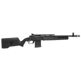 110 Scout V2, Bolt-Action Rifle, 6.5 Creedmoor, 16.5" Threaded Barrel, Black Ink Cerakote Finish, Coyote Tan, Synthetic Stock, AccuTrigger, 10 Rounds, 1 Magazine, Includes Muzzle Brake, Scout Style Rail with Open Sights, Right Hand 32975
