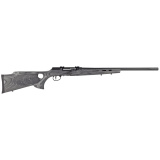 Model A17 Target .17HMR 22 Inch Heavy Barrel Blue Finish AccuTrigger Gray Laminate Thumbhole Stock 10 Round