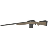Model 110 Tactical Desert With AccuFit 6.5mm Creedmoor 24 Inch Threaded Heavy Barrel 20MOA Rail Flat Dark Earth Synthetic Stock 10 Round