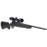 Axis II XP .22-250 Remington 22 Inch Barrel Matte Black Finish Banner 3-9x40mm Riflescope Black Synthetic Stock 4 Round
