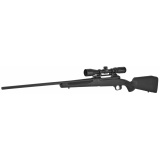 110 Apex Hunter XP, Bolt Action Rifle, 400 Legend, 20" Barrel, Matte Finish, Black, Black Polymer Stock, AccuTrigger, Detachable Box Magazine, Includes Vortex Crossfire II 3-9x40 Scope, 3 Rounds, Right Hand 58130