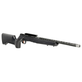 B Series Timberlite, Bolt Action Rifle, 17 HMR, 18" Carbon Fiber Wrapped Barrel, Threaded 1/2x28, Matte, Black, Carbon Wood Laminate Gray Stock, Savage AccuTrigger, 0 MOA Picatinny Rail, 10 Rounds, 1 Magazine 70819