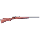 Model 93R17 GV .17 HMR 21 Inch Barrel Satin Blue Finish Walnut Stained Wood Stock AccuTrigger 5 Round