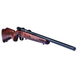 Model 93R17 GV .17 HMR 21 Inch Barrel Satin Blue Finish Walnut Stained Wood Stock AccuTrigger 5 Round