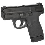 Model M&P9 Shield M2.0 |9mm 3.1 Inch Barrel Armornite Finish White Dot Sights Polymer Frame/Grips No Thumb Safety, 1 7 Round + 1 8 Round Magazine