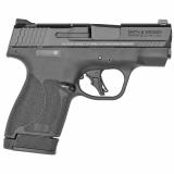 Shield Plus | 9MM, 3.1" Barrel, White Dot Sights, Polymer Frame, No Thumb Safety, Flat Face Trigger, 2 Mags, 1-10Rd 1-13Rd, Black Striker Fired, Micro Compact 13248
