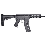 M&P®15-22 Pistol | 22LR, 8" Barrel, M&P M-LOK Handguard, SBA-3 Pistol Stabilizing Brace, 25 Rounds, 1 Magazine, Magpul MOE SL Grip