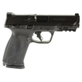 M&P9 M2.0 Full Size, Semi-automatic Striker Fired Pistol, 9MM, 4.25" Stainless Steel Barrel, Black Armornite Finish, Interchangeable Palmswell Grip Inserts, White Dot Sights, Manual Thumb Safety, 10 Rounds, 2 Magazines, Loaded Chamber Indicator, Californ