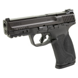 M&P9 M2.0 Full Size, Semi-automatic Striker Fired Pistol, 9MM, 4.25" Stainless Steel Barrel, Black Armornite Finish, Interchangeable Palmswell Grip Inserts, White Dot Sights, Manual Thumb Safety, 10 Rounds, 2 Magazines, Loaded Chamber Indicator, Californ