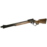 1854 Limited Edition Lever Action Rifle, 44 Magnum, 19.25" Threaded Barrel, 11/16X24 Thread Pitch, 410 Stainless Steel with Polished Black PVD Finish Barrel, Satin Finish Walnut Stock, XS Ghost Ring Rear Sight, Gold Bead Front Sight, Cross Bolt Safety, 9