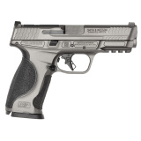 M&P M2.0 Metal, Semi-automatic, Striker Fired, Aluminum Frame Pistol, Full Size, 40 S&W, 4.22" Barrel, Cerakote Finish, Tungsten Gray, Fixed Sights, Optics Ready, 10 Rounds, 2 Magazines 14165