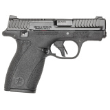 Bodyguard 2.0, Striker Fired, Polymer Frame Pistol, Micro-Compact, 380 ACP, 2.75" Barrel, Armornite Finish, Black, Bright Dot Front Sight with Tritium Insert, U-Notch Rear Sight, Flat Face Trigger, Manual Thumb Safety, 2 Magazines, 10 Rounds 14192