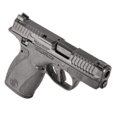Bodyguard 2.0, Striker Fired, Polymer Frame Pistol, Micro-Compact, 380 ACP, 2.75" Barrel, Armornite Finish, Black, Bright Dot Front Sight with Tritium Insert, U-Notch Rear Sight, Flat Face Trigger, Manual Thumb Safety, 2 Magazines, 10 Rounds 14192