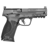 M&P M2.0, Striker Fired, Semi-automatic, Polymer Frame Pistol, Full Size, 9MM, 4.25" Barrel, Armornite Finish, Black, 3 Dot Sights, Optics Ready with S&W C.O.R.E. System, 10 Rounds, 2 Magazines, Loaded Chamber Indicator, California Compliant 14276