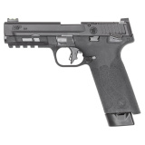 M&P 22X | 22 LR, 4.1" Barrel with Thread Adapter, Anodized Finish, Black, Optics Ready Slide, Manual Safety, Fiber Optic Front Sight with Black Rear, 20 Rounds, 2 Magazines 14312