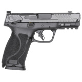 M&P 2.0 Compact Performance Center Carry Comp 10RD COMPLIANT, Semi-automatic, Striker Fired, Compact, 10MM, 4" Ported Barrel, Armornite Finish, Black, Optics Ready, Front Night Sight, Thumb Safety, 2 Magazines, 10 Rounds 14414