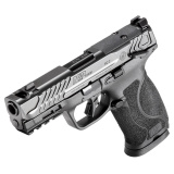M&P 2.0 Compact Performance Center Carry Comp 10RD COMPLIANT, Semi-automatic, Striker Fired, Compact, 10MM, 4" Ported Barrel, Armornite Finish, Black, Optics Ready, Front Night Sight, Thumb Safety, 2 Magazines, 10 Rounds 14414