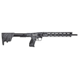 M&P FPC, Semi-automatic Folding Carbine, 9MM, 16.25" Threaded Barrel, 1/2X28 Thread Pitch, M-LOK Handguard, Topo Camo Finish, Black, M&P M2.0 Compact-Size Grip, Fixed Stock, (2)-23 Round and (1)-17 Round Magazines 14578