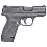 Shield M2.0, Semi-automatic, Striker Fired, Polymer Frame Pistol, Compact Slim, 45ACP, 3.3" Barrel, Armornite Finish, Black, White Dot Front and 2 White Dot Rear Sights, No Manual Thumb Safety, 7 Rounds, 1 Magazine 14659