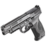 M&P M2.0 Metal Heavy Duty, Semi-automatic, Striker Fired, Full Size, 9MM, 5" Barrel, Armornite Finish, Black, Front Night Sight, Black Rear Sight, Optics Ready, 17 Rounds, 2 Magazines 14670
