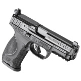 M&P M2.0 Metal, Striker Fired, Semi-automatic, Metal Frame Pistol, Full Size, 9MM, 4.25" Barrel, Armornite Finish, Black, Night Sights, Optics Ready Slide with ACRO Footprint, 17 Rounds, 2 Magazines 14792