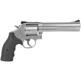 Model 686 .357 Magnum/.38 Special +P 6 Inch Barrel Satin Stainless Finish Adjustable Sight Internal Lock 6 Round