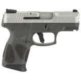 G2C, Compact Pistol, Striker Fired, 9MM, 3.2" Barrel, Gray Polymer Frame, Silver Slide, Adjustable Sights, 12 Rounds, 2 Magazines 1-G2C939-12C