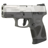 G2C, Compact Pistol, Striker Fired, 9MM, 3.2" Barrel, Gray Polymer Frame, Silver Slide, Adjustable Sights, 12 Rounds, 2 Magazines 1-G2C939-12C