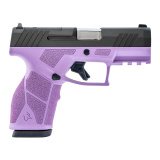 GX2 TORO, Semi-automatic, Striker Fired, Compact, 9MM, 3.38" Barrel, Light Purple Frame, Black Slide, Optics Ready, Manual Safety, 10 Rounds, 2 Magazines 1-GX2P931LP-10