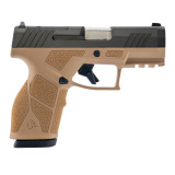 GX2 TORO, Semi-automatic, Striker Fired, Compact, 9MM, 3.38" Barrel, Tan/Coyote Brown, Optics Ready, Manual Safety, 13 Rounds, 2 Magazines 1-GX2P93ET