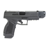 GX4 RP, Single Action Only, Semi-automatic, Compact, 3.7" Barrel, Rook Precision Compensator, Nitride Finish, Black, Drift Adjustable Rear Sight with Fixed Front Sight, Optics Ready T.O.R.O. Slide, 15 Rounds, 2 Magazine 1-GX4CRP931-RP