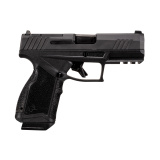GX4 Carry, TORO, Striker Fired, Semi-automatic, Polymer Frame Pistol, Compact, 9MM, 3.7" DLC Coated Barrel, Nitride Finish, Black, Fixed White Dot Steel Front Sight, Serrated Drift Adjustable Rear Sight, Picatinny Rail, Optics Ready, 10 Rounds, 2 Magazin