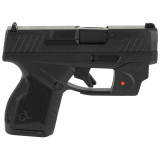 GX4, Semi-automatic Pistol, Striker Fired, Compact, 9MM, 3" Barrel, Polymer Frame, Black Slide, Fixed Steel Front Sight, Drift-Adjustable Steel Rear Sight w/ Serrated Ramp, Two Backstrap Options, Red Viridian Laser, 2-11 Round Magazines 1-GX4M931VL