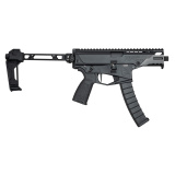 RPC, Single Action Only, Semi-automatic, Full Size, 9MM, 4.5" Threaded Barrel, Matte Cerakote Finish, Black, Strike Industries Brace, Full Length Picatinny Rail, 10 Rounds, 2 Magazines 1-RPC941-10SIB