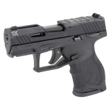 TX22 Compact, Semi-automatic, Striker Fired, Polymer Frame Pistol, Compact, 22 LR, 3.5" Barrel, Anodized Finish, Black, Adjustable Rear Sight, White Dot Front Sight, Manual Safety, 13 Rounds, 5 Magazines, Taurus Performance Trigger System, Slide Lighteni