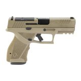 TX9, Striker Fired, Single Action Only, Semi-automatic, Compact, 9MM, 4" Barrel, Nitride Finish, Flat Dark Earth, Drift Adjustable Rear Sight with Removable Front Sight, Optics Ready T.O.R.O. Slide, 15 Rounds, 2 Magazines 1-TX9C441-MF