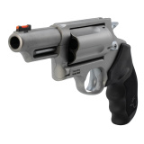 Judge, Revolver, Double/Single Action, 45 Colt/.410 Bore, 3" Barrel, Engraved Stainless Steel Finish, Silver, Rubber Grips, Fiber Optic Front Sight, 5 Rounds 2-441039T-SNK