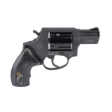 Model 605 Gentleman's Carry, Double/Single Action Revolver, Small Frame, 357 Magnum, 2" Barrel, Matte Finish, Black Frame, High Polish DLC Cylinder, Black Wood Grips, Fixed Sights, 5 Rounds 2-60523